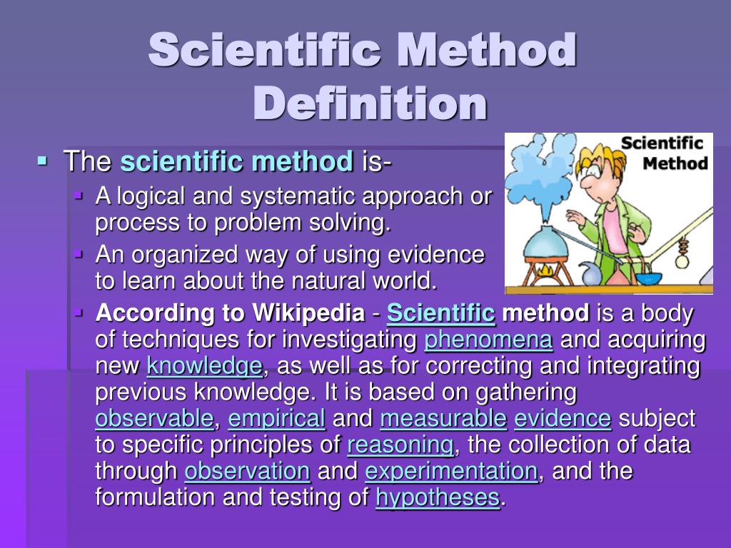 presentation in science meaning