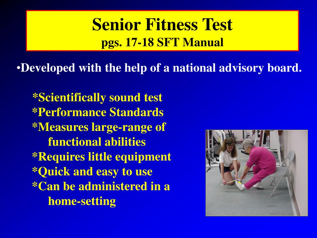 PPT - Introduction to Senior Fitness Test PowerPoint Presentation