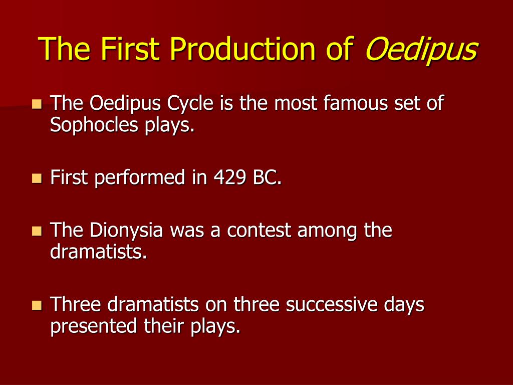Ppt Oedipus The King By Sophocles Powerpoint Presentation Free Download Id 204241