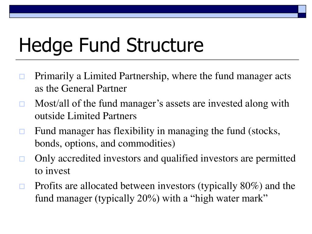 presentation on hedge funds