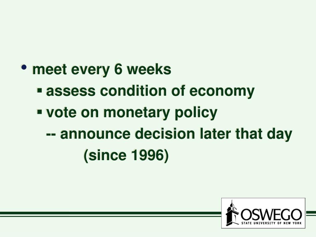 PPT - Chapter 16. Structure of Central Banks & the Federal ... PPT - Chapter 16. Structure of Central Banks & the Federal ...