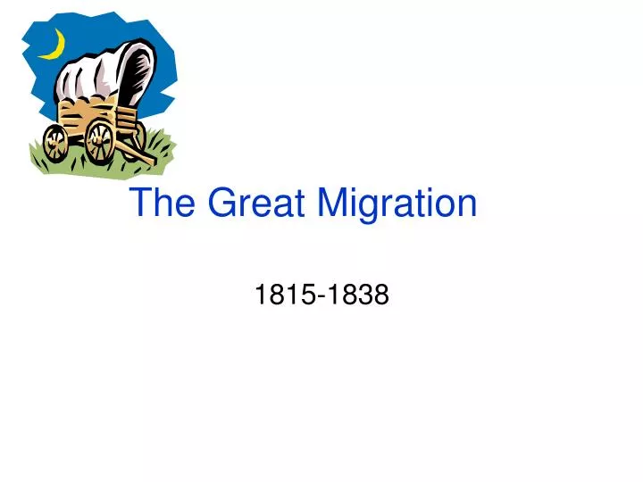 the great migration n.