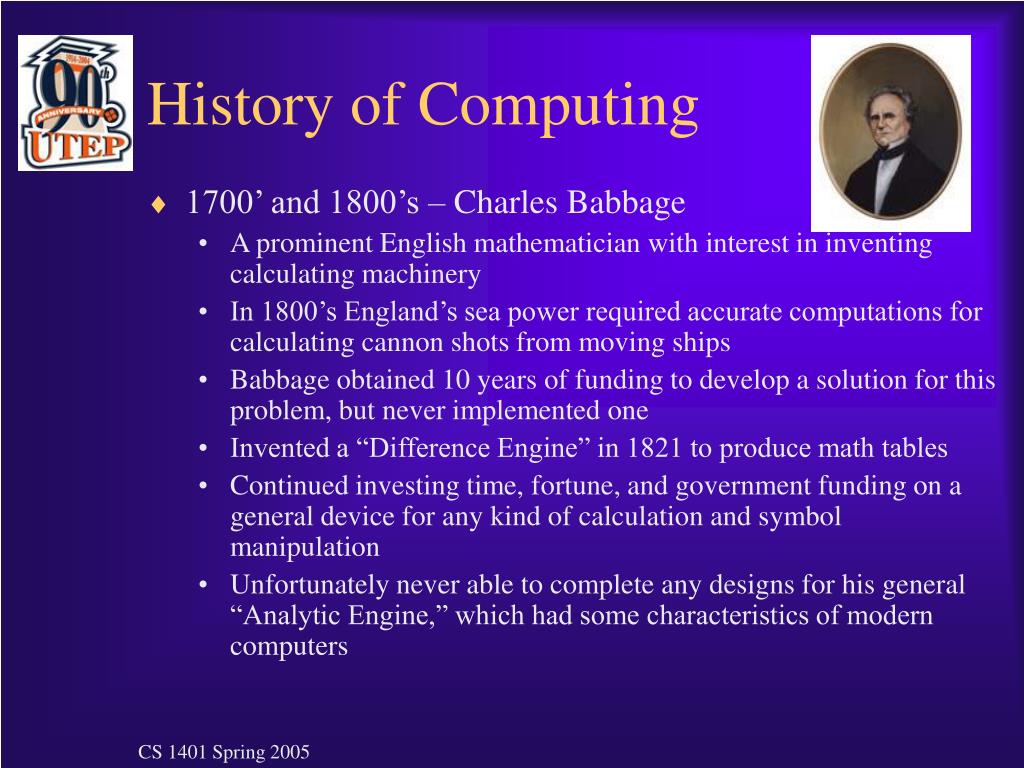 essay history of computing