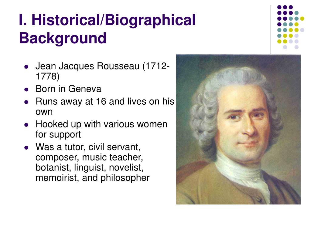 PPT - Jean-Jacques Rousseau PowerPoint Presentation, free download -  ID:205609