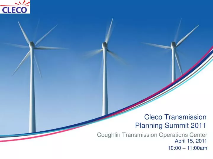 cleco transmission planning summit 2011 n.