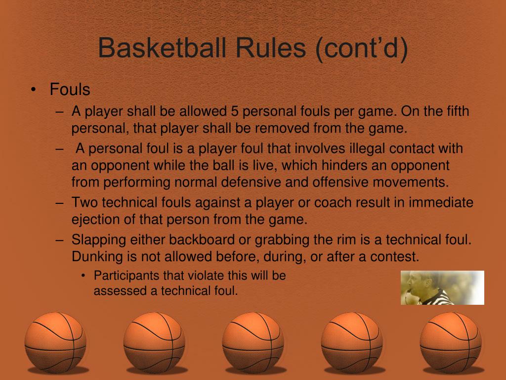 essay about basketball rules