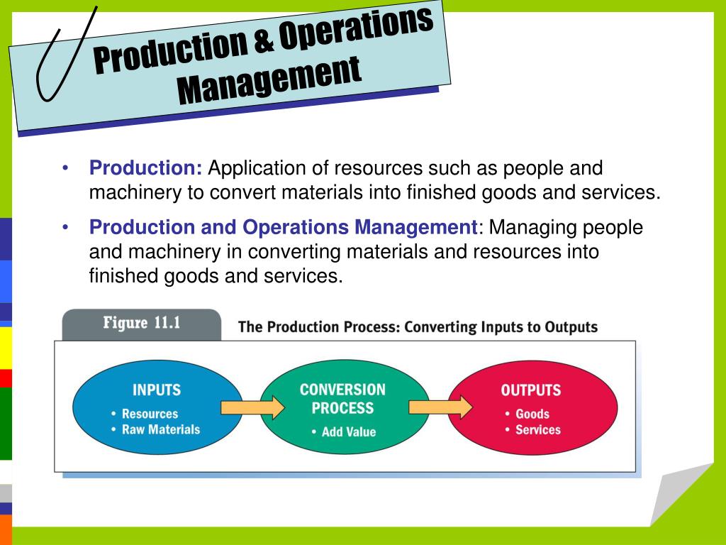 Product operation
