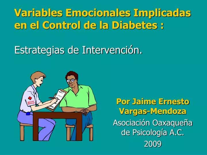 variables emocionales implicadas en el control de la diabetes estrategias de intervenci n n.