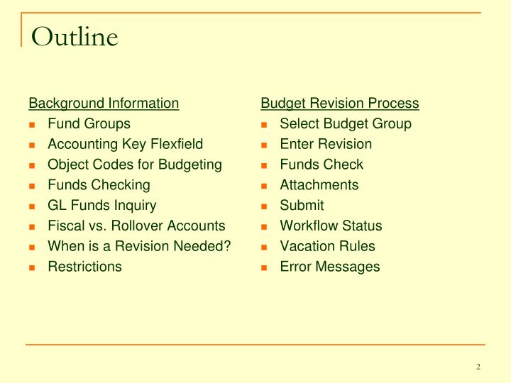 ppt budget revision training powerpoint presentation id 20878