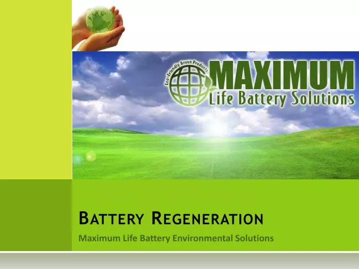 battery regeneration n.