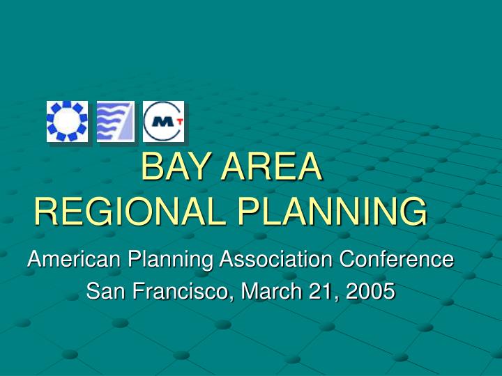 bay area regional planning n.