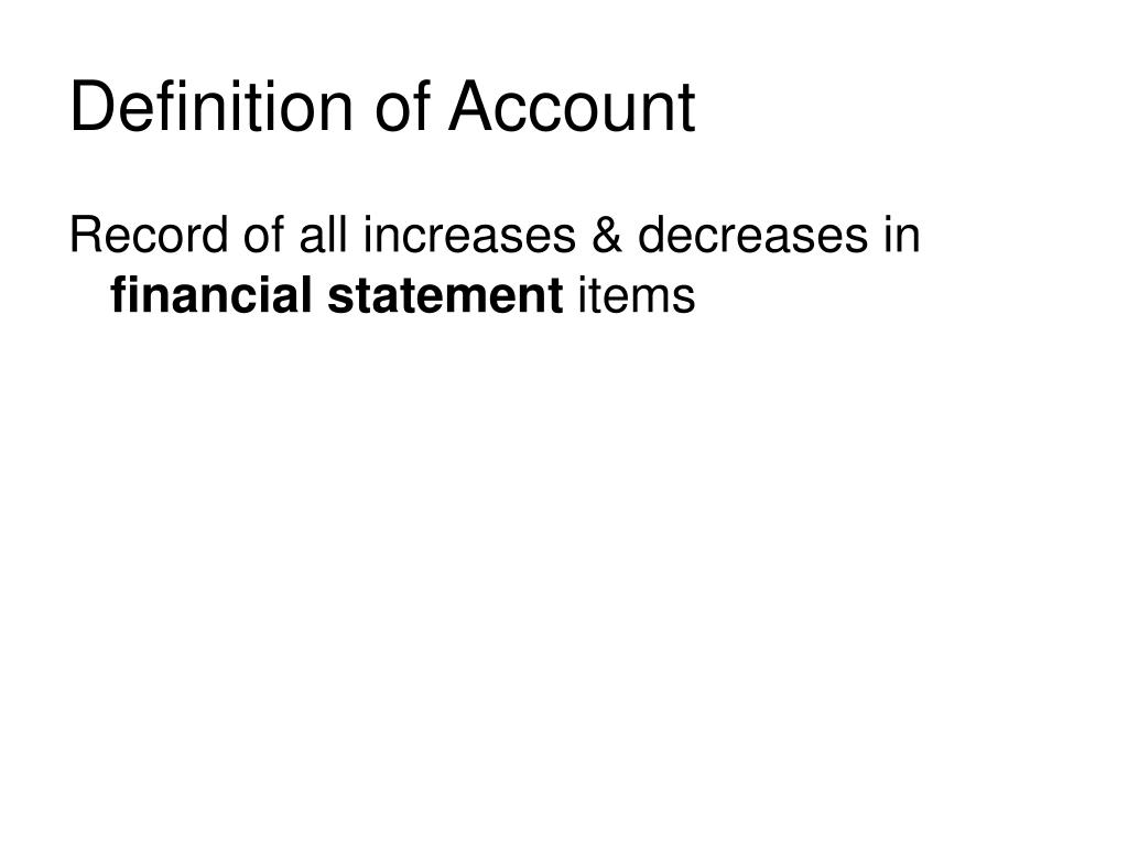 accounted definition accounted definition