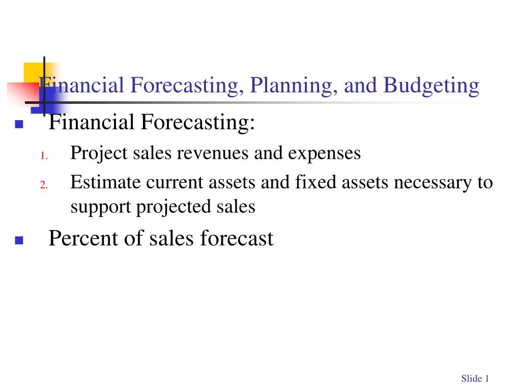 What Is Financial Forecasting And Budgeting