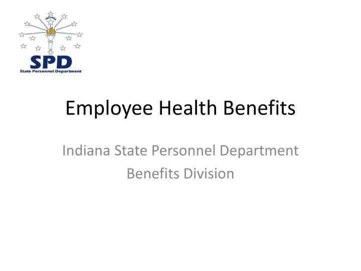 employee health benefits n.