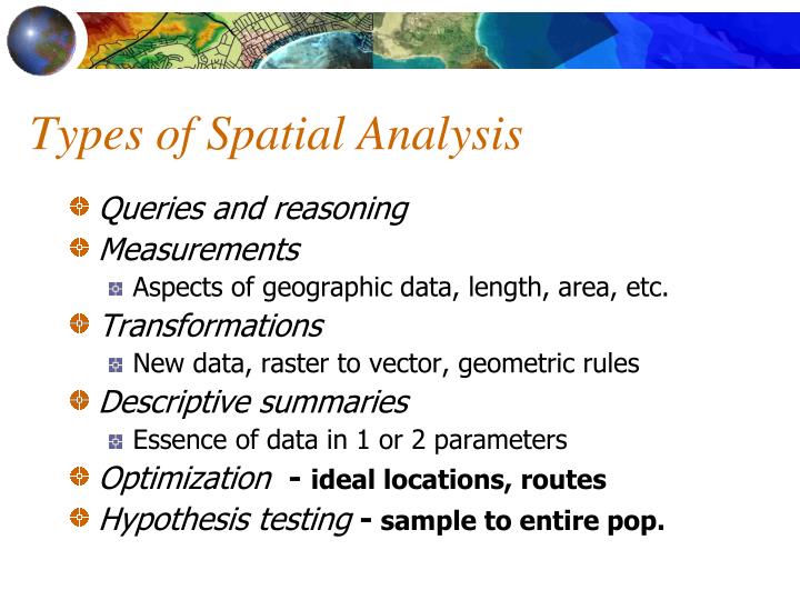 PPT - Spatial Analysis Handout PowerPoint Presentation - ID:210084