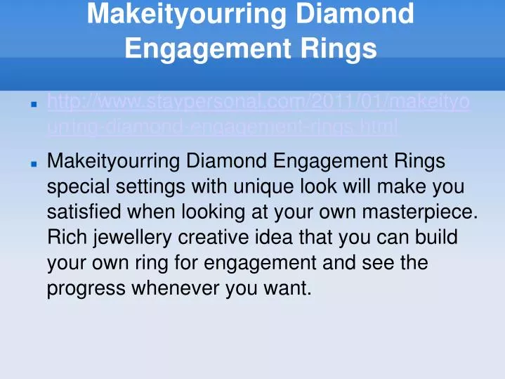 makeityourring diamond engagement rings n.