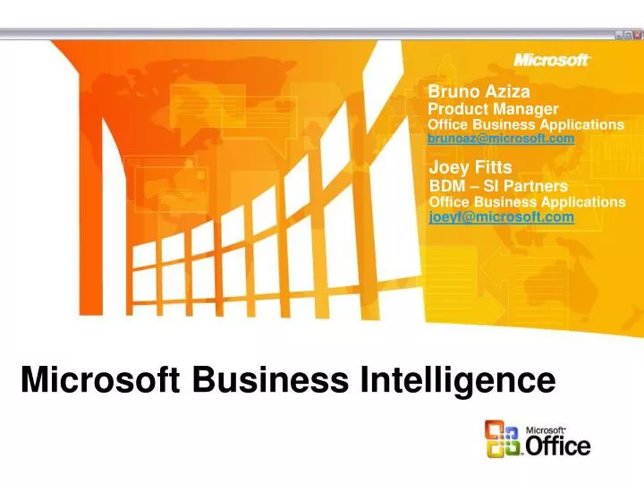 PPT - Microsoft Business Intelligence PowerPoint Presentation, Free ...