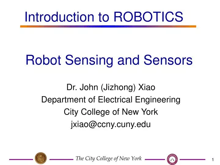 robot sensing and sensors n.