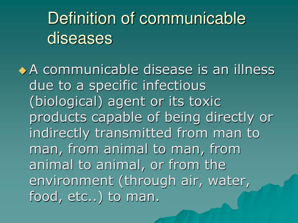 PPT - Principles of Communicable Diseases Epidemiology PowerPoint
