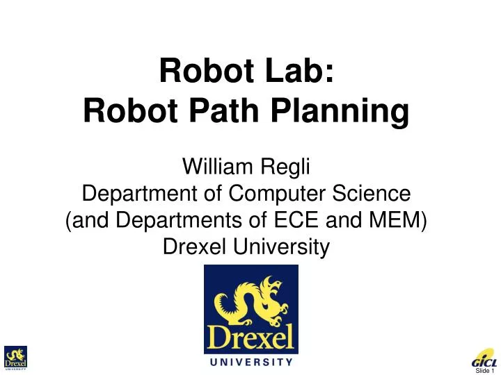 robot lab robot path planning n.