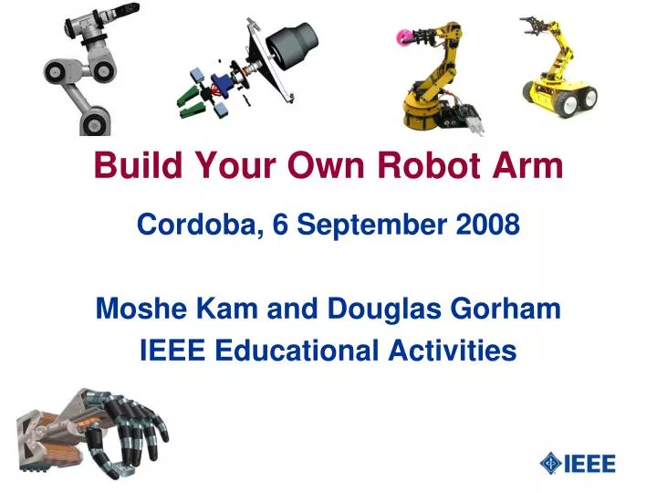 build your own robot arm n.