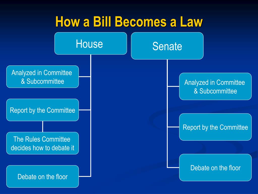 making-a-bill-a-law