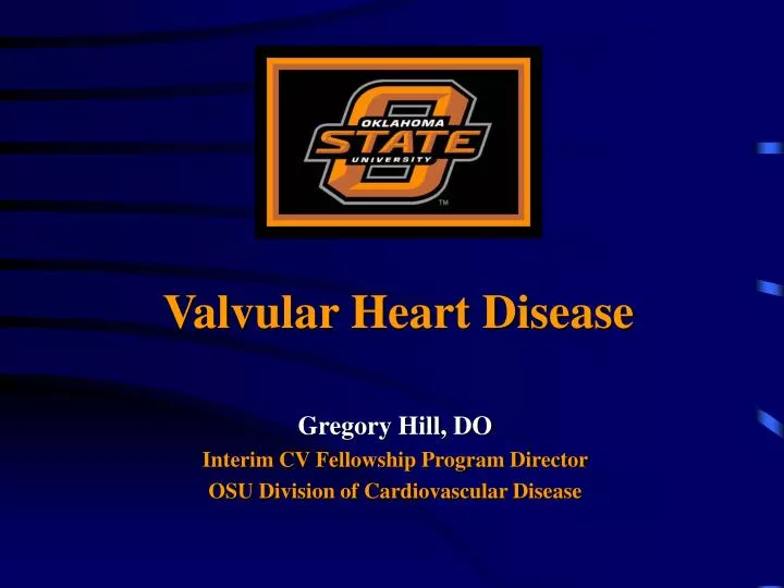 valvular heart disease n.