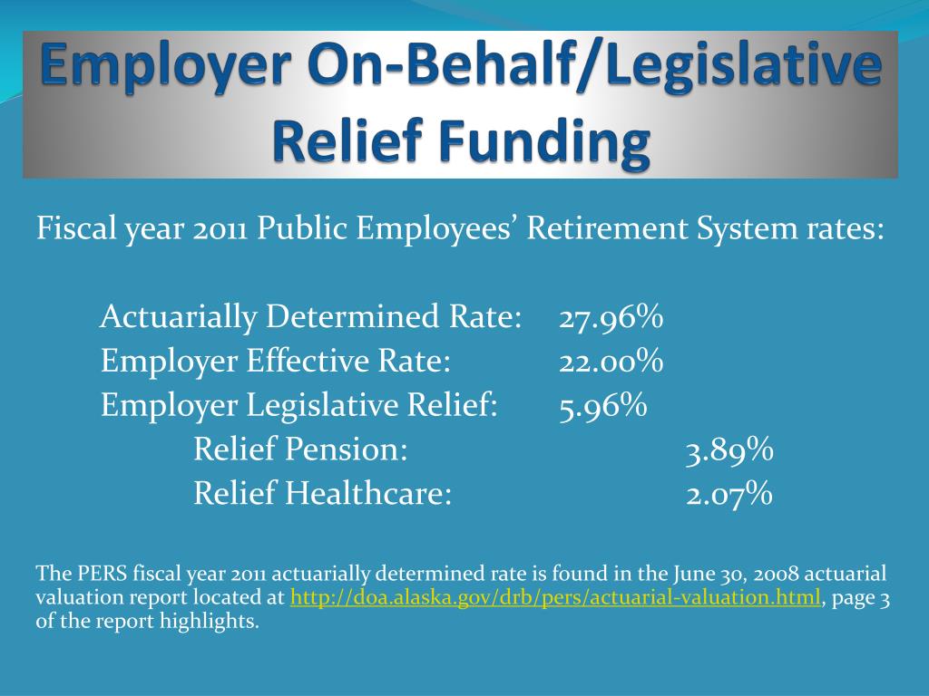 PPT State of Alaska Division of Retirement & Benefits PowerPoint