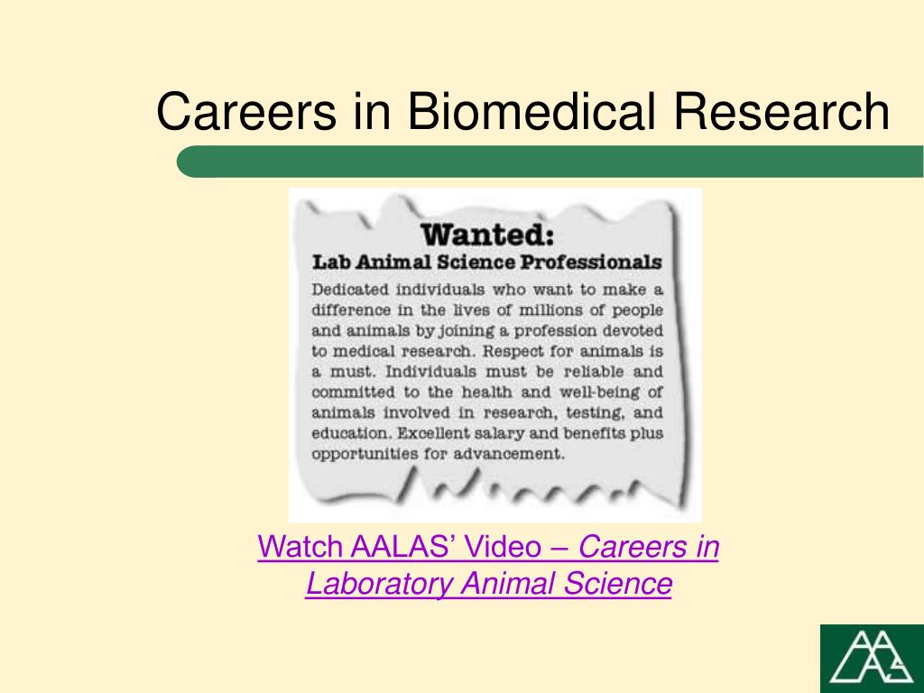 PPT - Biomedical Research and the Veterinary Technician PowerPoint  Presentation - ID:21288