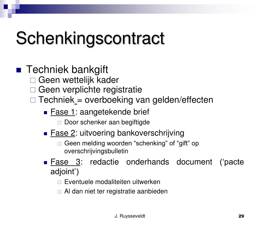 PPT Inleiding tot successierecht en successieplanning PowerPoint