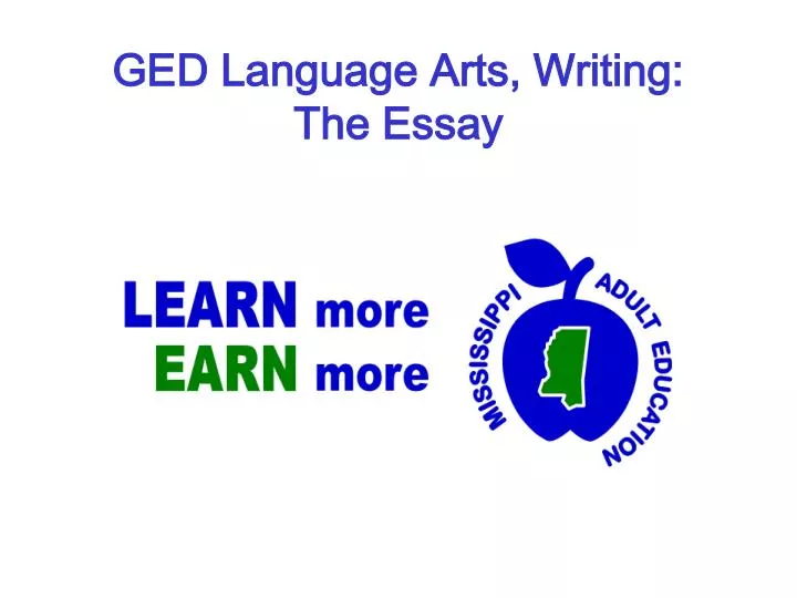 ged language arts writing the essay n.