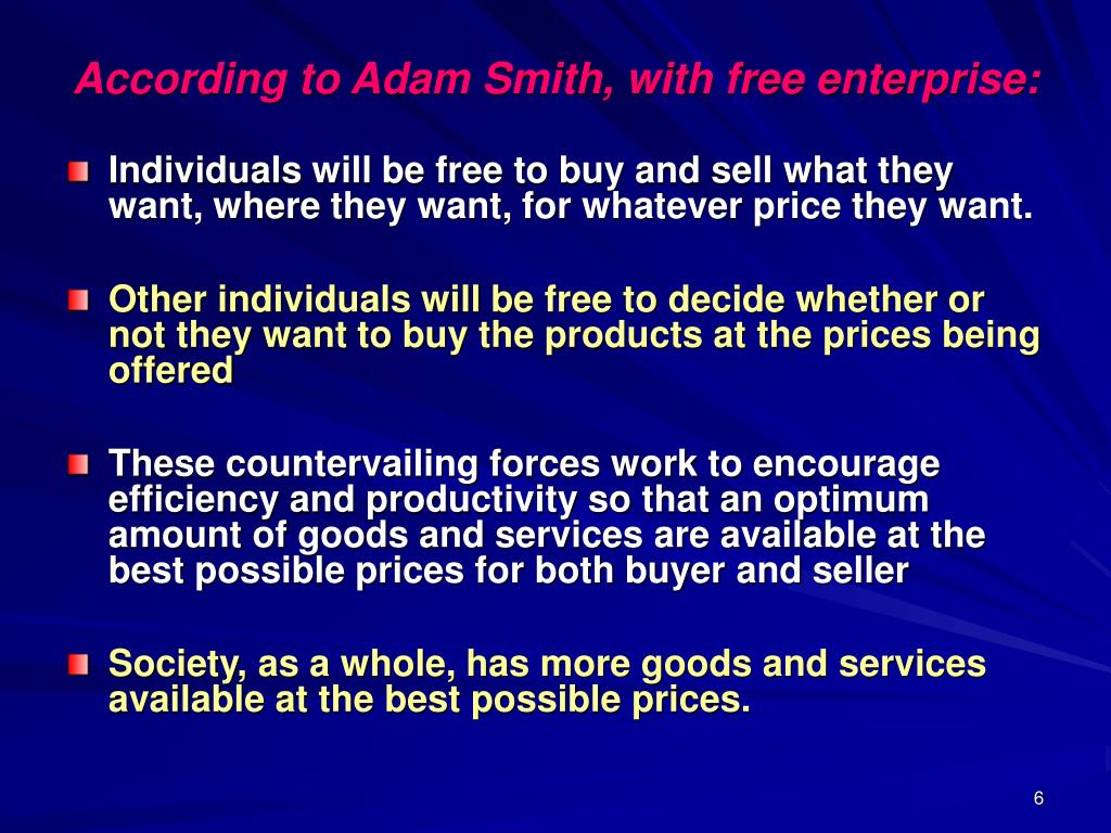 PPT - The Free Enterprise System PowerPoint Presentation, free download ...
