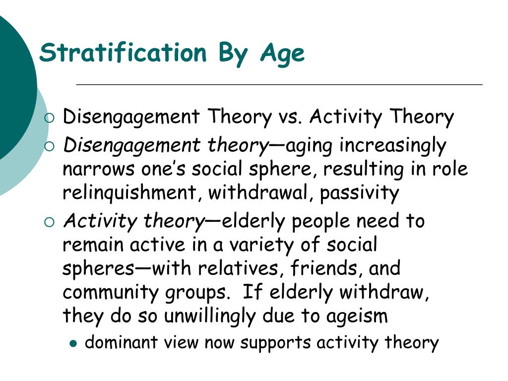 activity theory of aging psych 101 chapter8 activity theory of aging psych 101 chapter8
