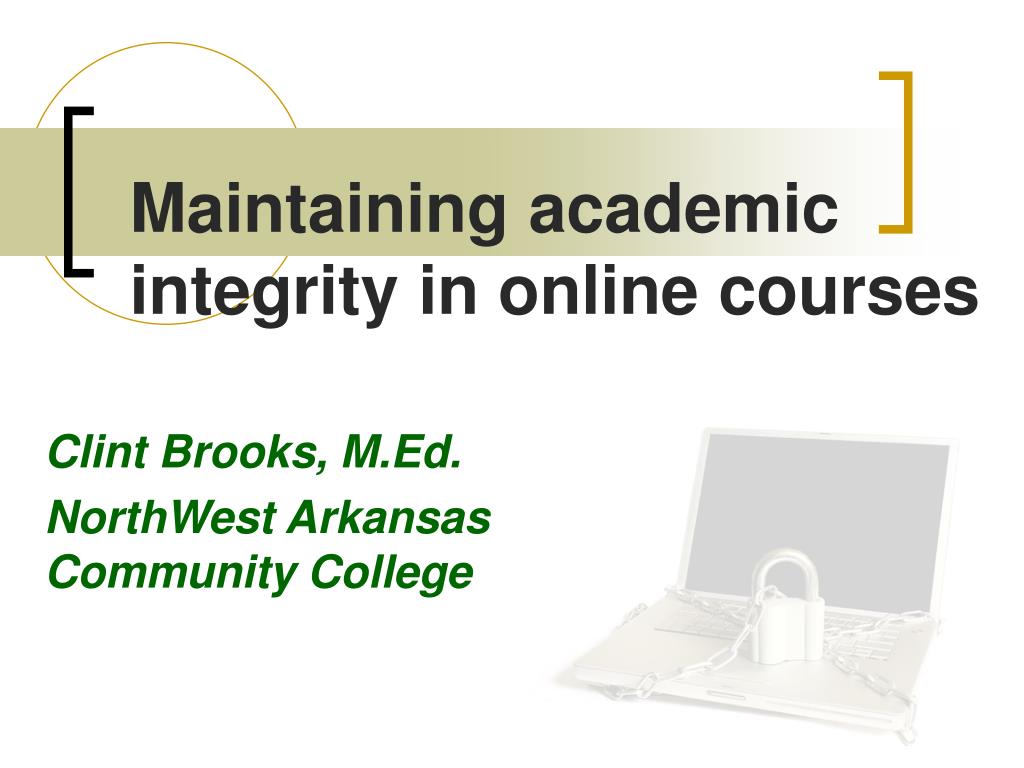 Preventing Cheating and Maintaining Academic Integrity Online