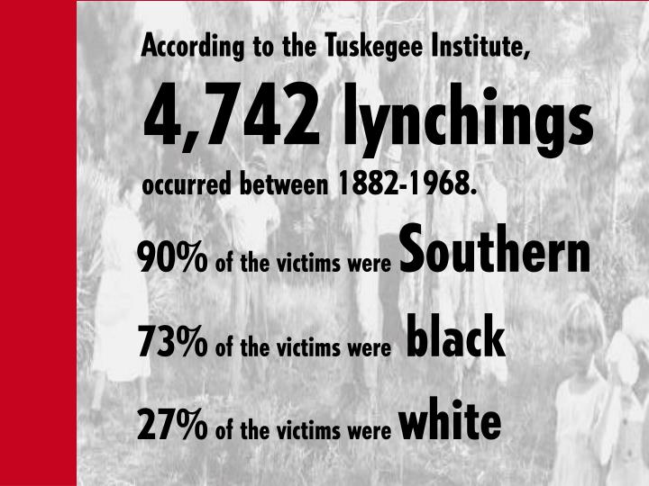 Image result for 27.4% Of Lynchings Were White