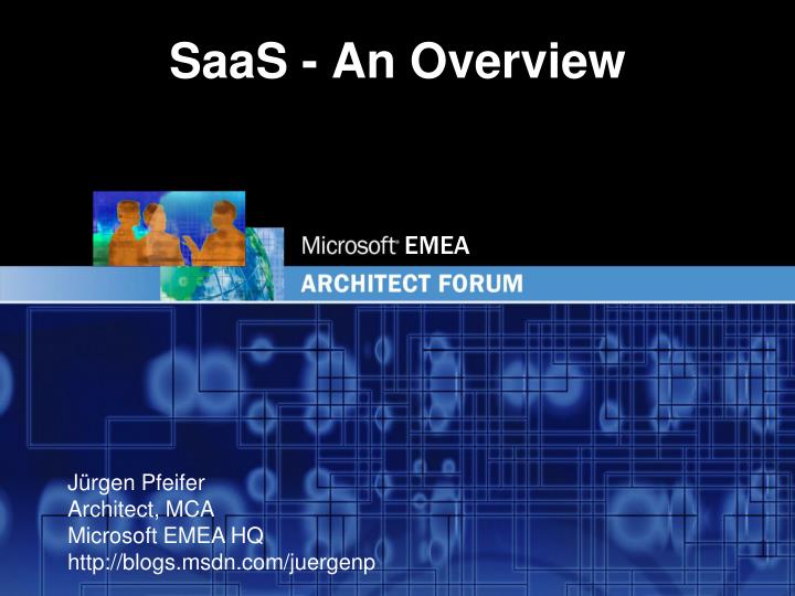 saas an overview n.