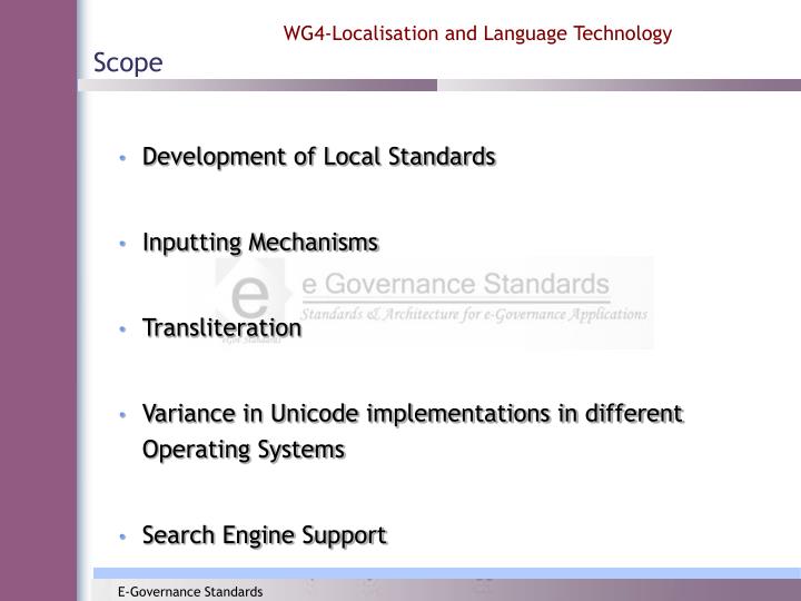 PPT - Standards in E-Governance PowerPoint Presentation - ID:216005
