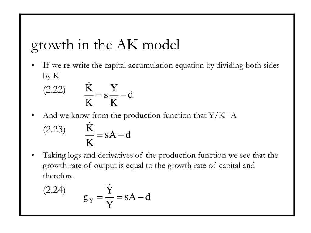 PPT Economic Growth II The Solow Model and Beyond PowerPoint Presentation ID216325