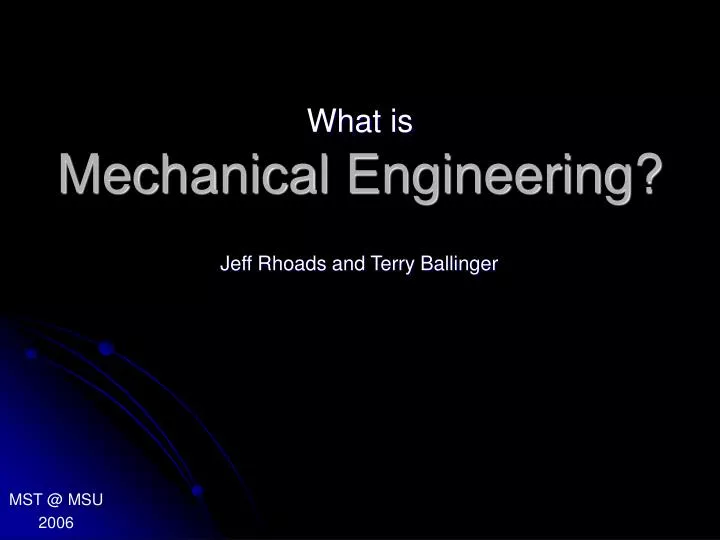 mechanical engineering n.