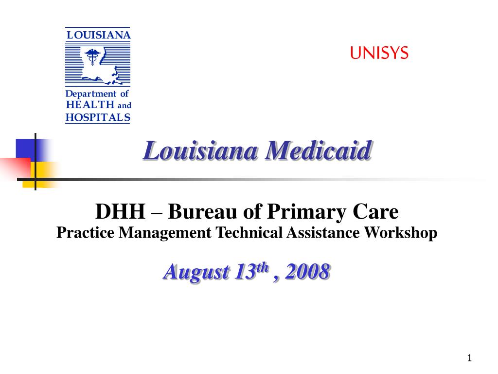 PPT - Louisiana Medicaid PowerPoint Presentation - ID:216838