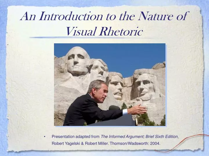 an introduction to the nature of visual rhetoric n.