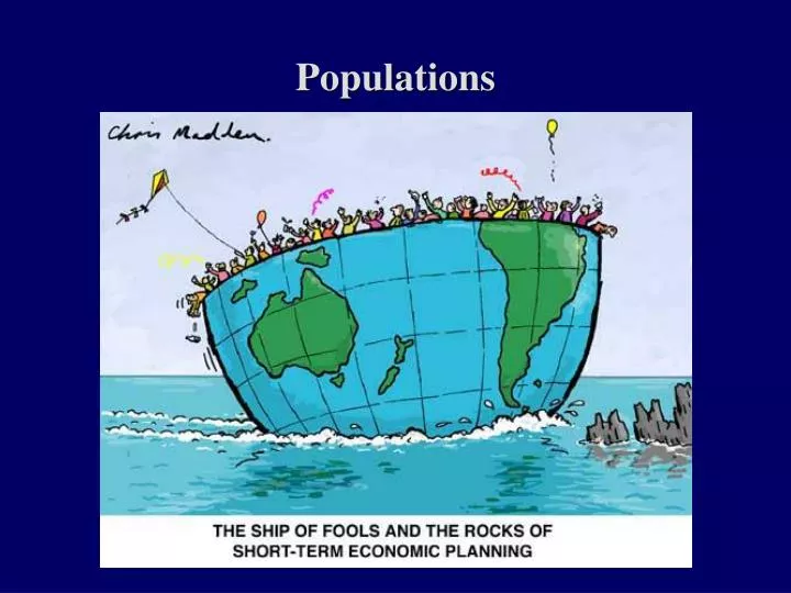 populations n.