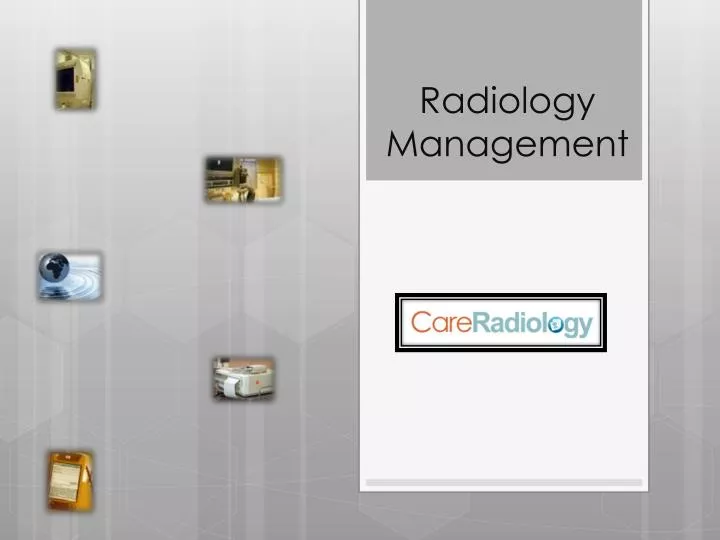 radiology management n.
