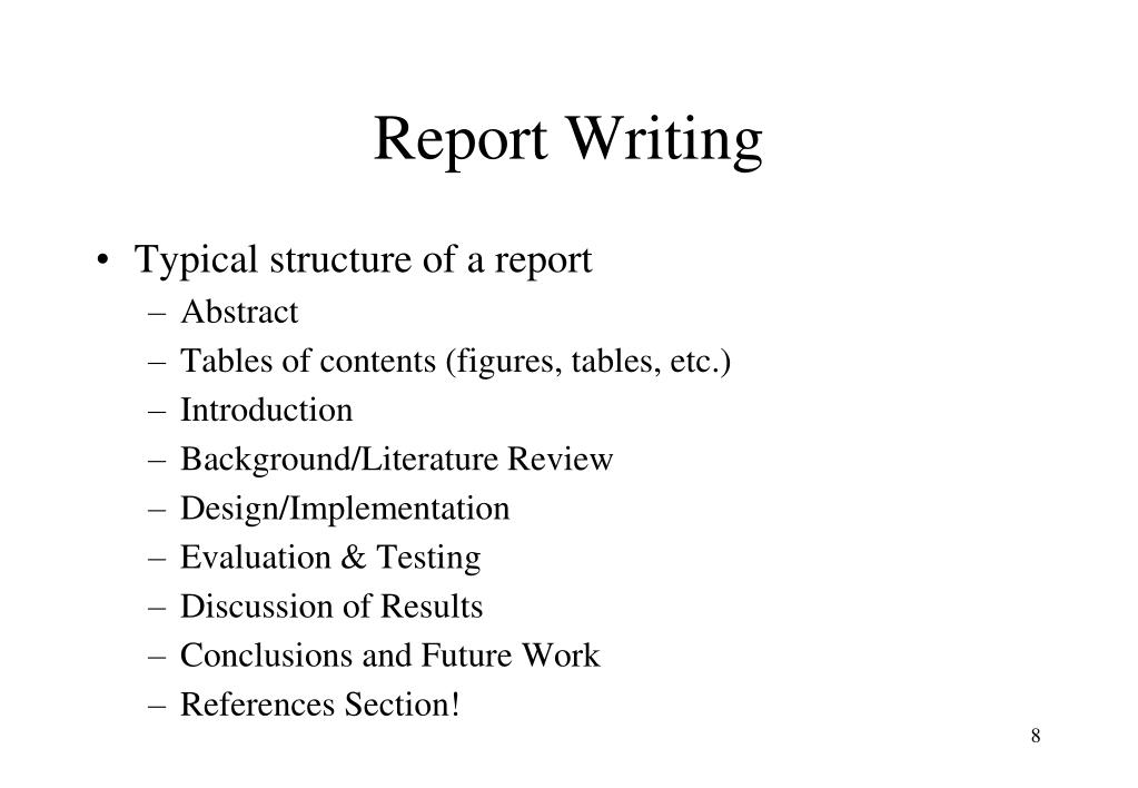 important of literature review in technical report writing