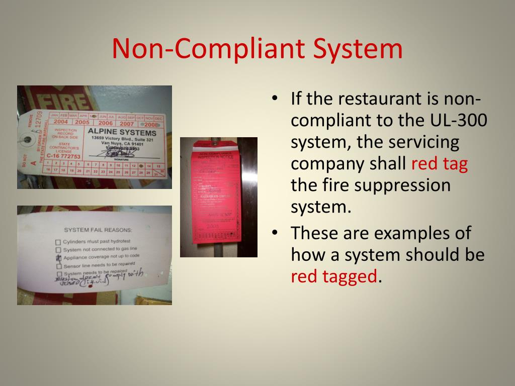 PPT Approved Commercial Cooking Systems and UL 300 Regulation