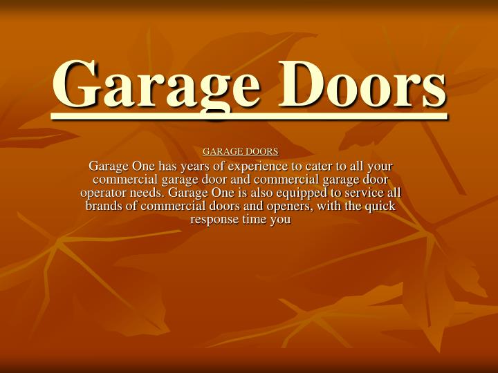 garage doors n.