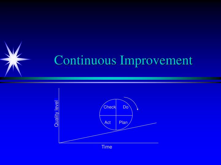 continuous improvement n.