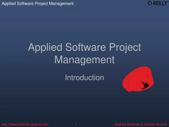 applied software project management n.