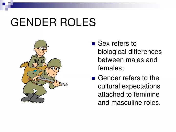 research topic for gender roles