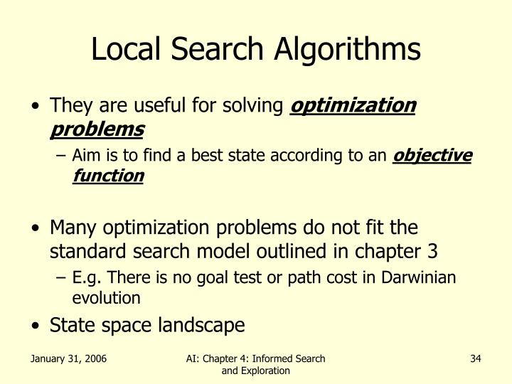 PPT - Artificial Intelligence Chapter 4: Informed Search and ...
